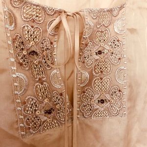 Lovely sheer silk blouse by Single